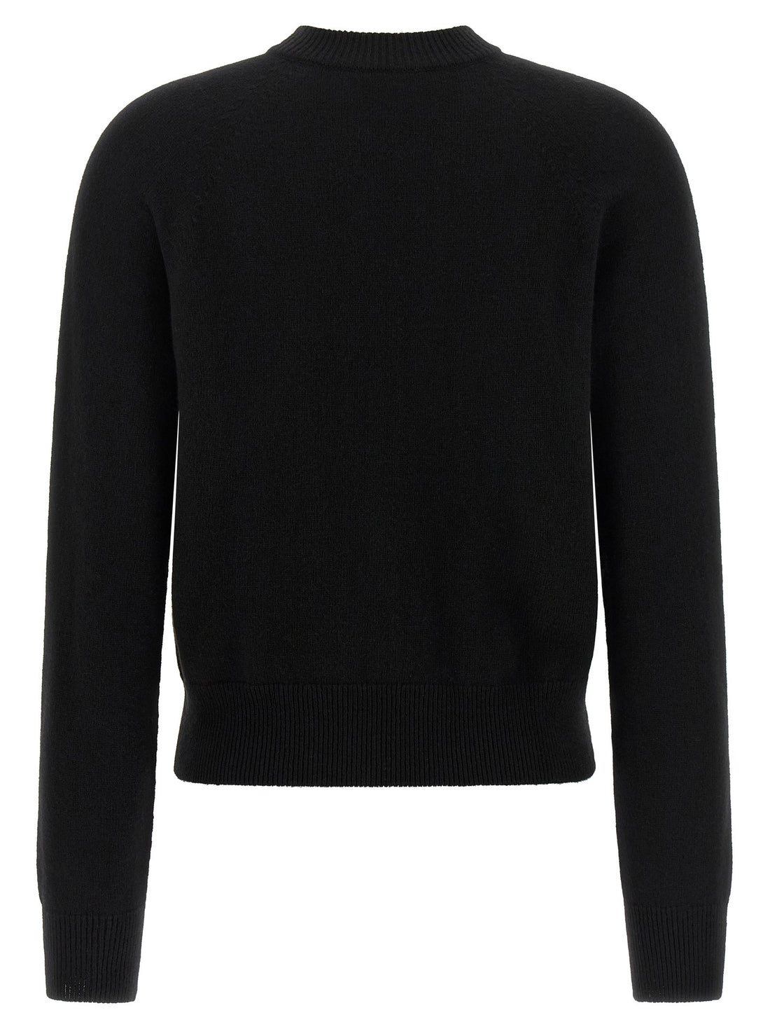 Balmain - 'Leone Catena' Cashmere and Wool Blend Sweater Black