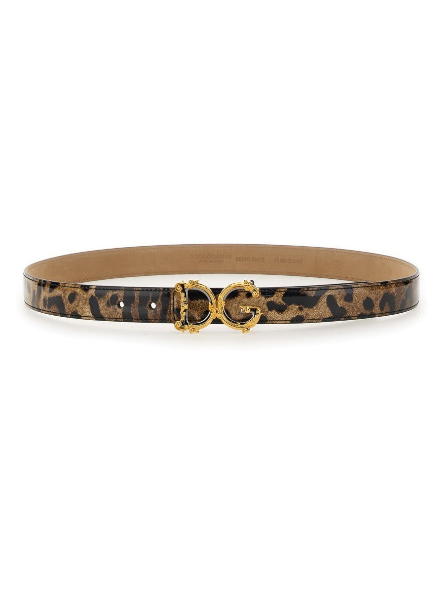 LEOPARD PRINT BELT
