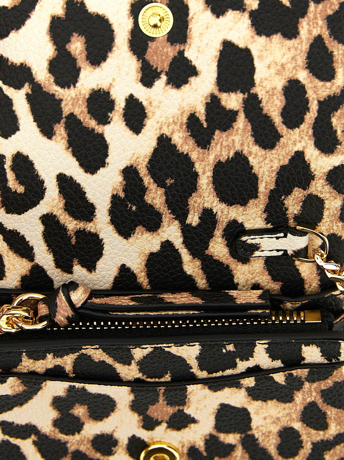 GANNI - 'Leopard' print card holder