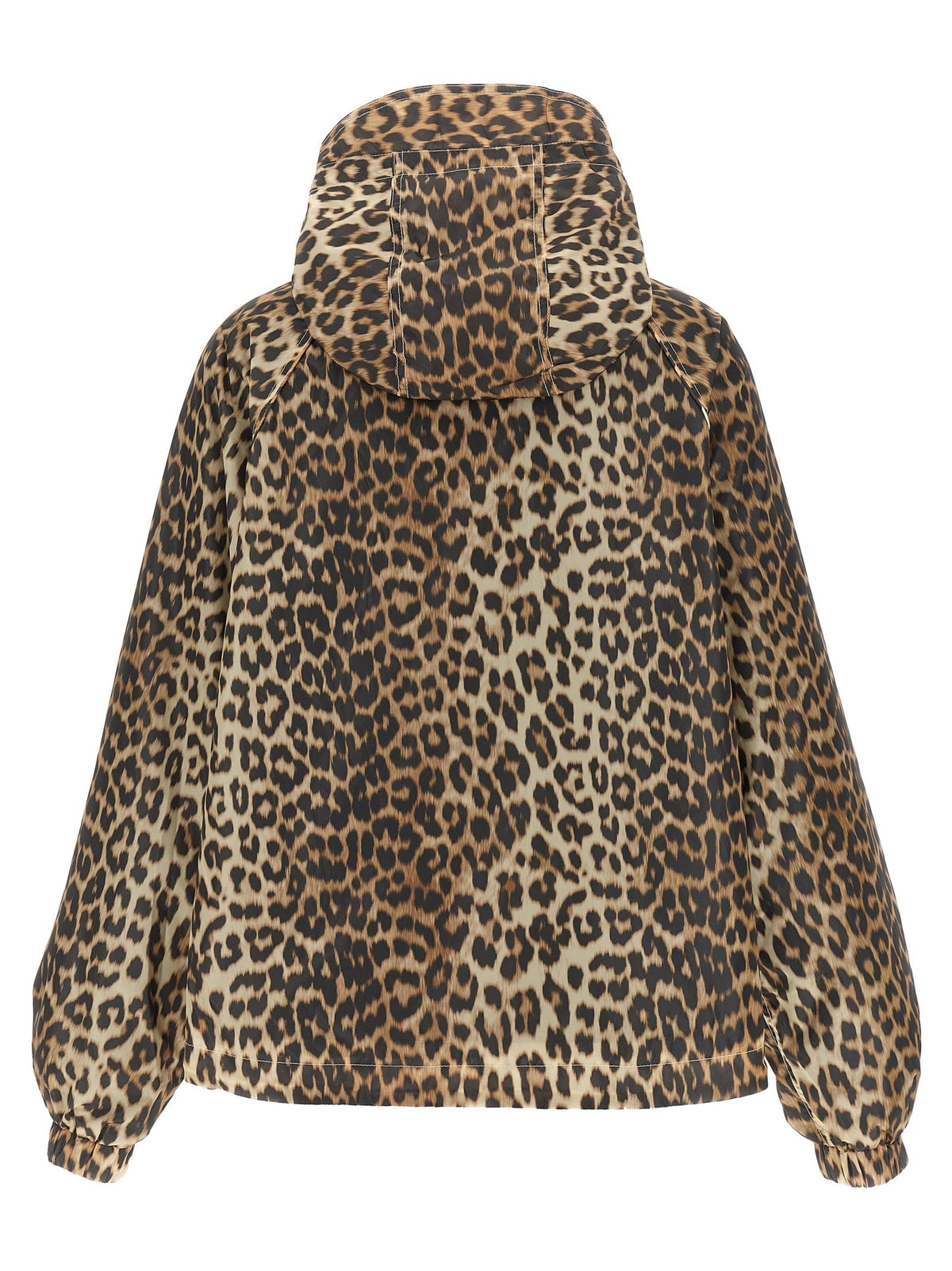 GANNI - 'Leopard Print Nylon' windbreaker leopard-print-nylon-windbreaker_fc61c1e1-fbdf-4cc9-9944-f24987ac9af9
