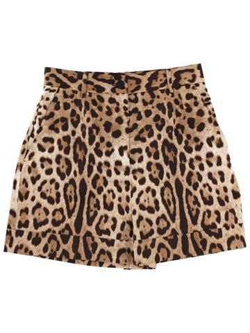 Dolce & Gabbana - LEOPARD PRINT SHORTS