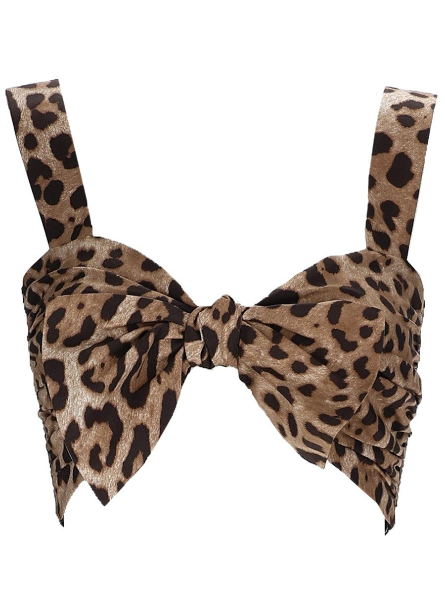Dolce & Gabbana - LEOPARD PRINT TOP leopard-print-top