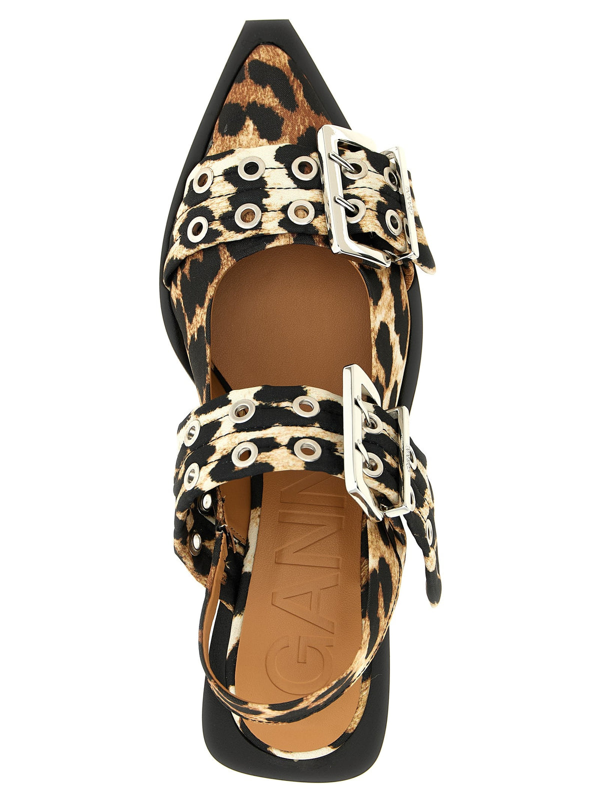 GANNI - 'Leopard Satin Feminine Buckle' slingback leopard-satin-feminine-buckle-slingback_dd5f66dd-cbbd-49e4-bc92-85320083725a
