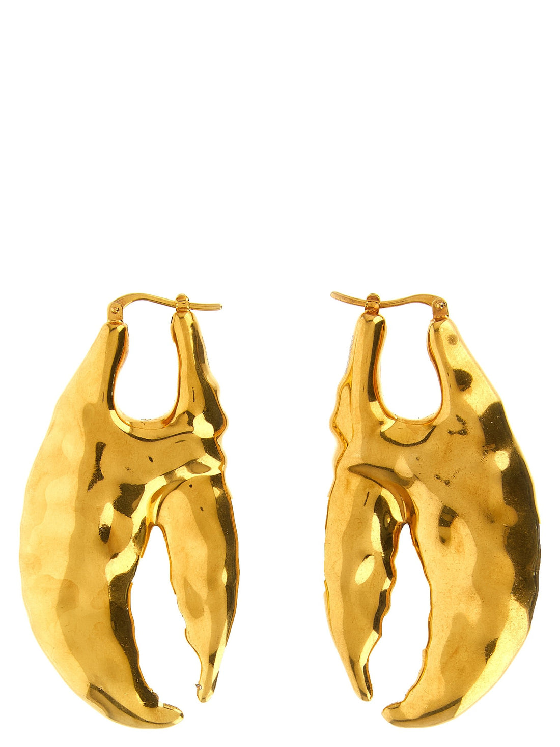 JACQUEMUS - 'Les Boucles Homard' earrings gold U