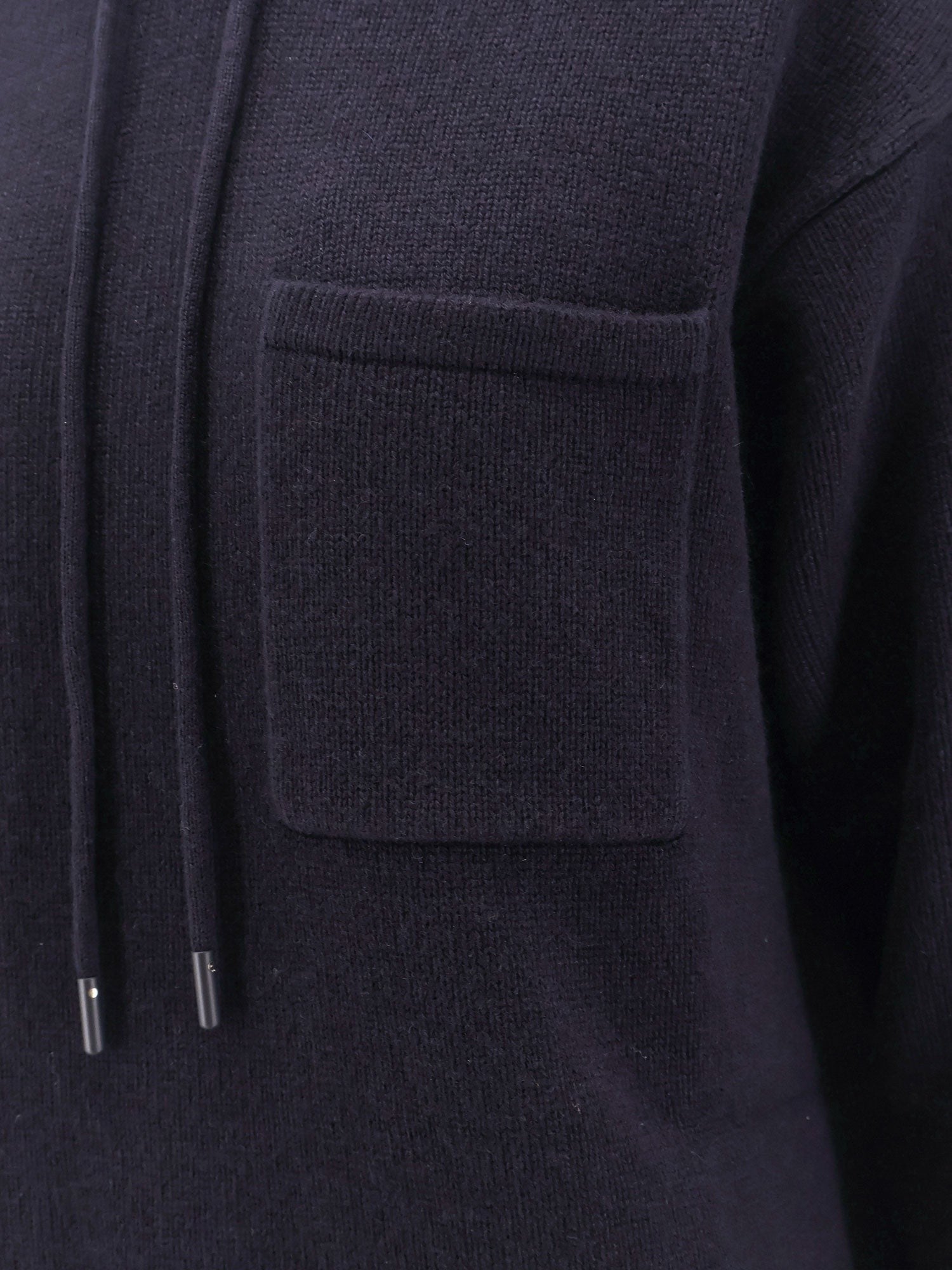 Max Mara Liana cashmere and wool hooded sweater