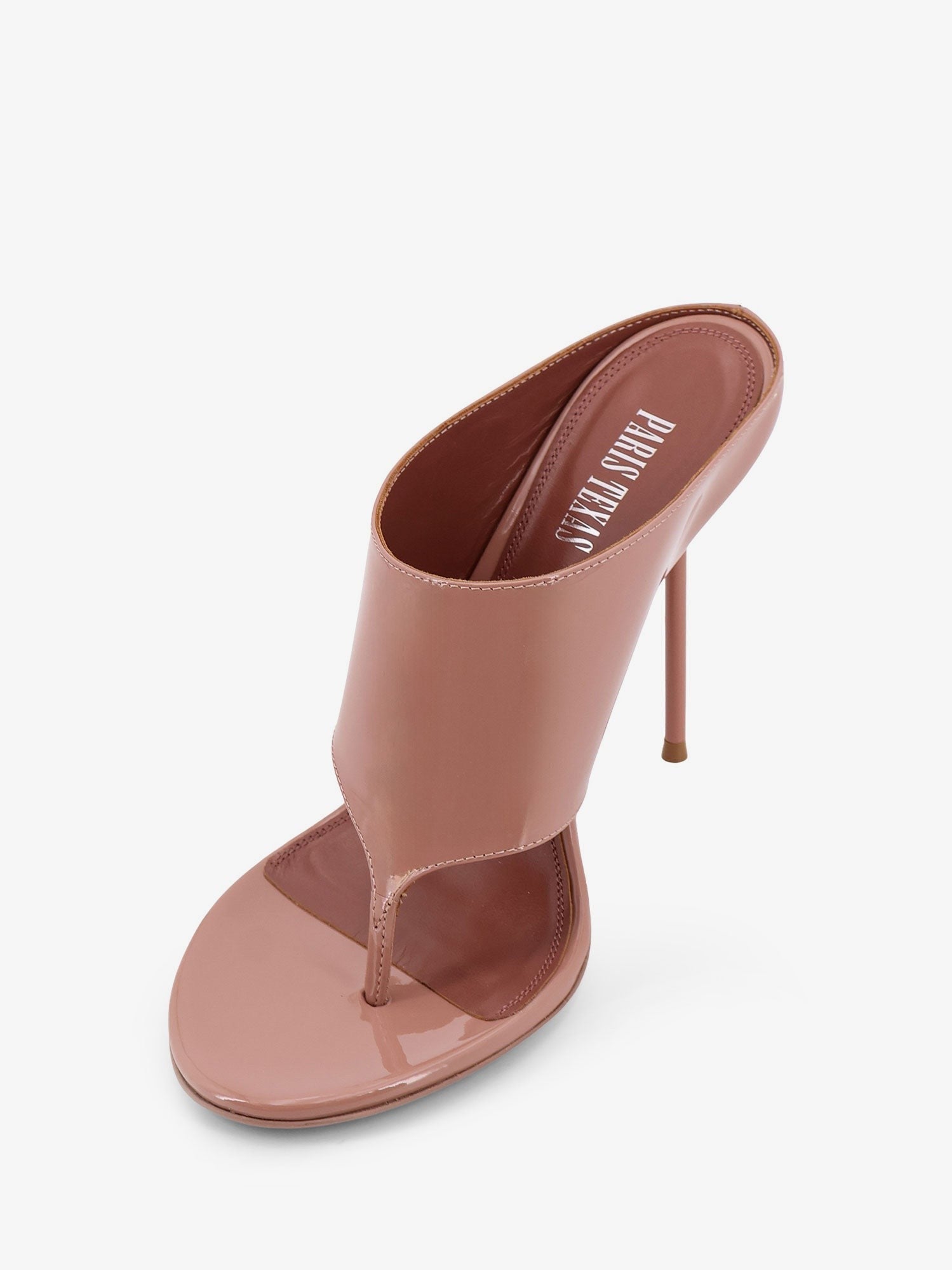 Lidia Thong patent leather sandals