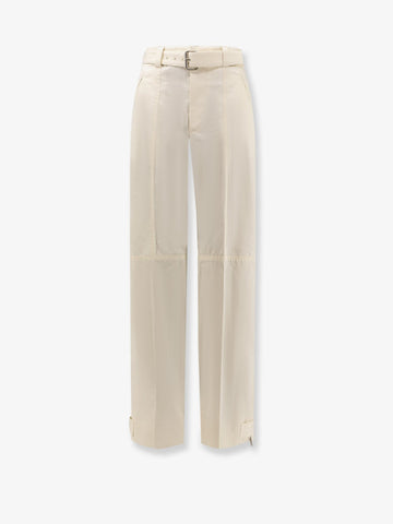 Light Cotton trousers with belt