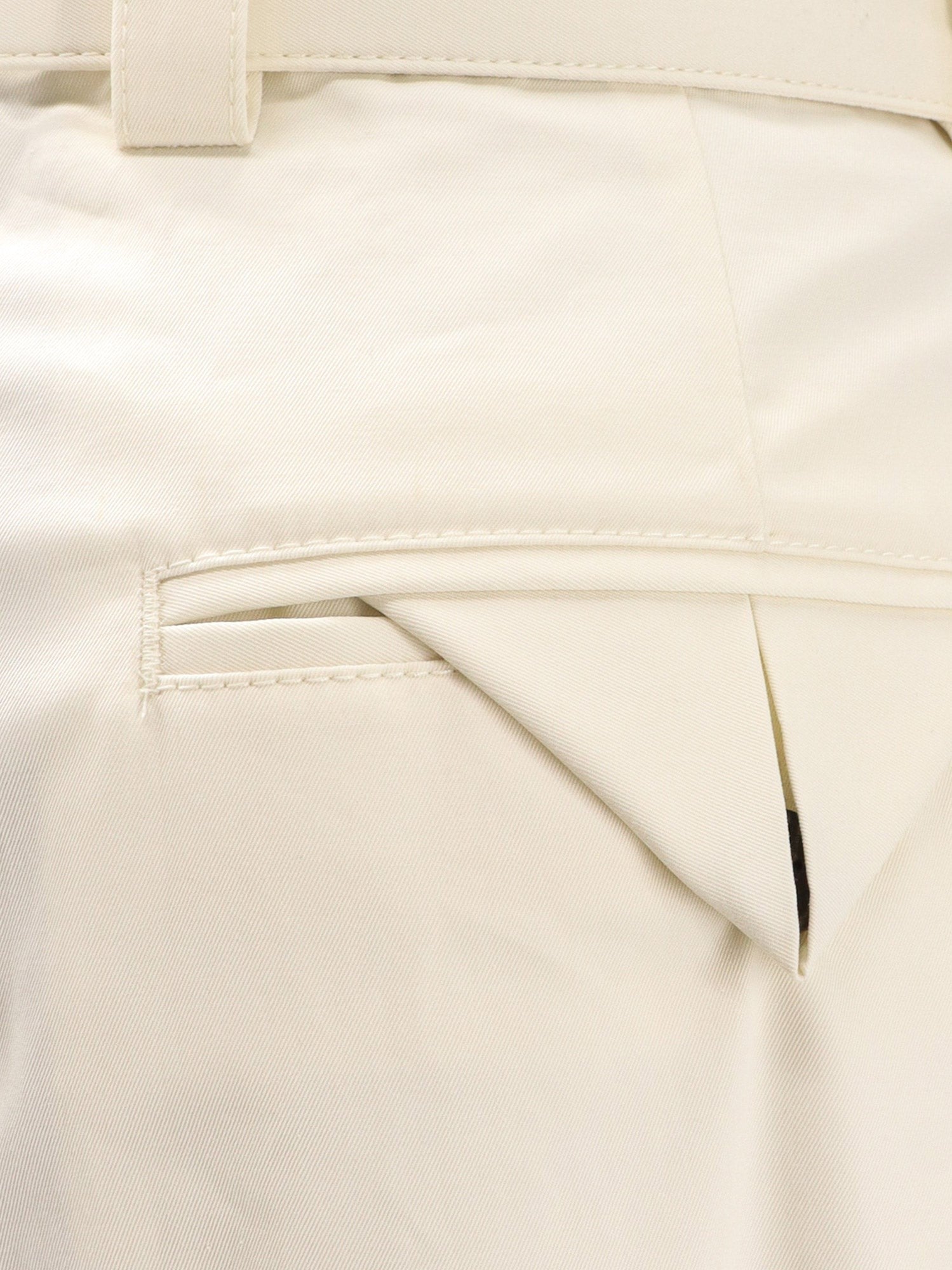 Light Cotton trousers with belt