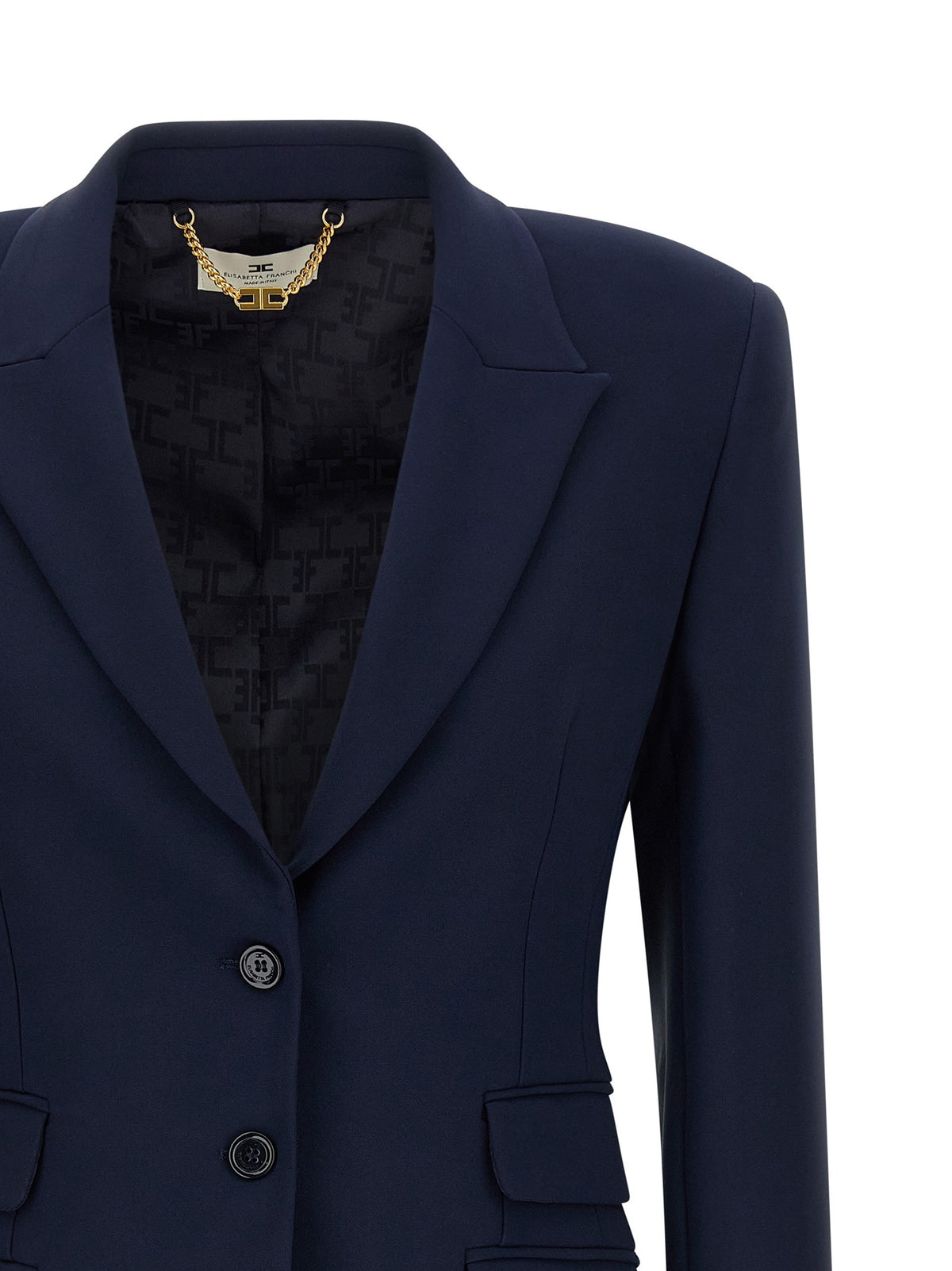 Elisabetta Franchi - Light crêpe blazer