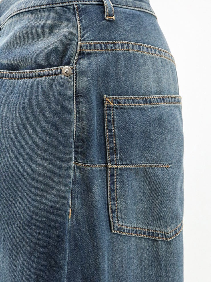 Dior Dior - Light Denim Jeans with Vintage effect