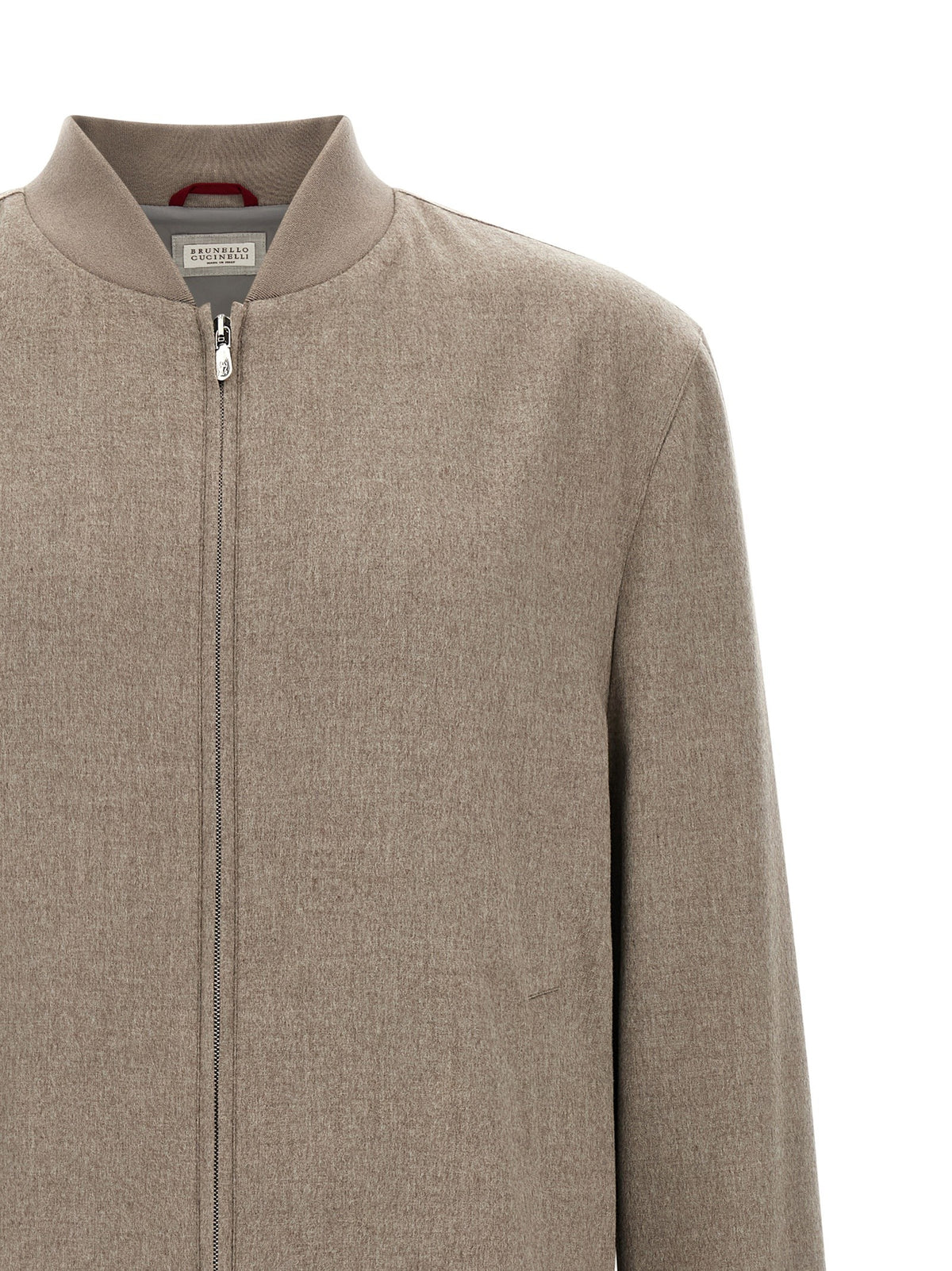 Brunello Cucinelli - Light Flannel Cashmere Bomber Jacket light-flannel-bomber-jacket_6829b2a7-4436-4ce4-9ad7-dd74594561c9