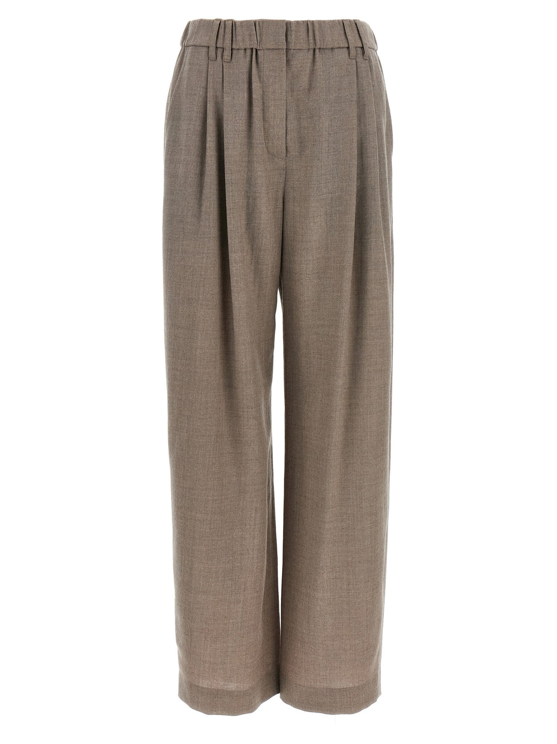 Brunello Cucinelli - Light pants with pleats light-pants-with-pleats
