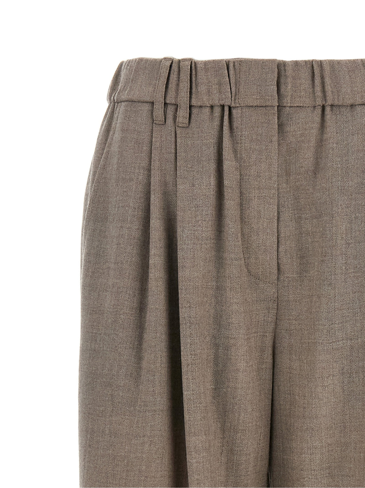 Brunello Cucinelli - Light pants with pleats