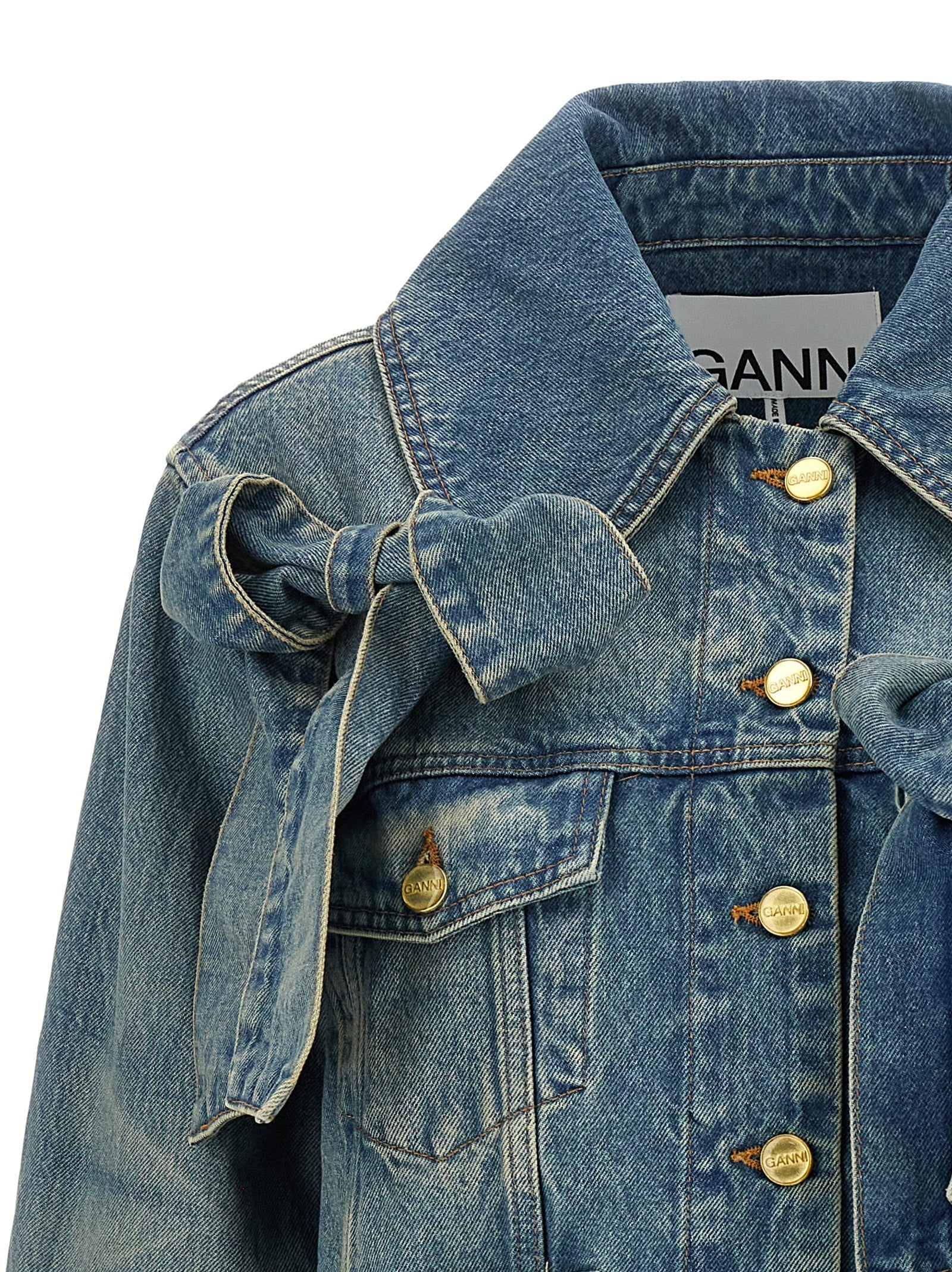 GANNI - 'Light Rigid Denim' jacket light-rigid-denim-jacket