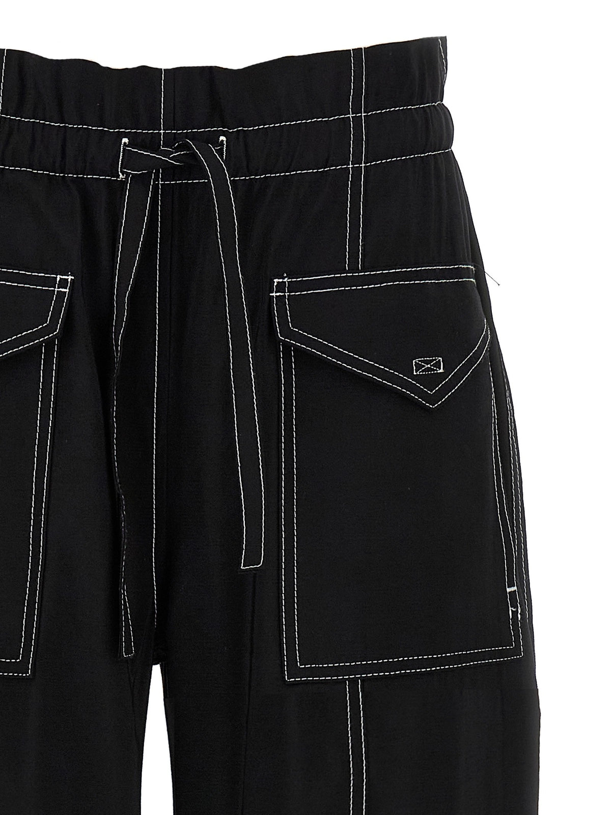 GANNI - 'Light Slub Pocket' pants light-slub-pocket-pants