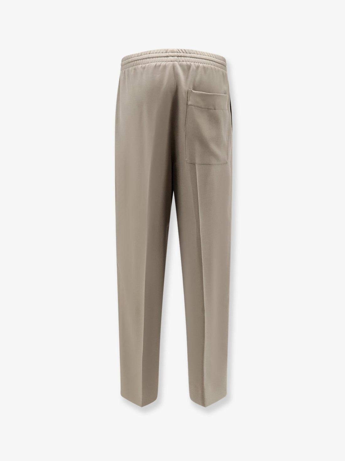 Bottega Veneta - Light Wool trousers with drawstring Desert taupe