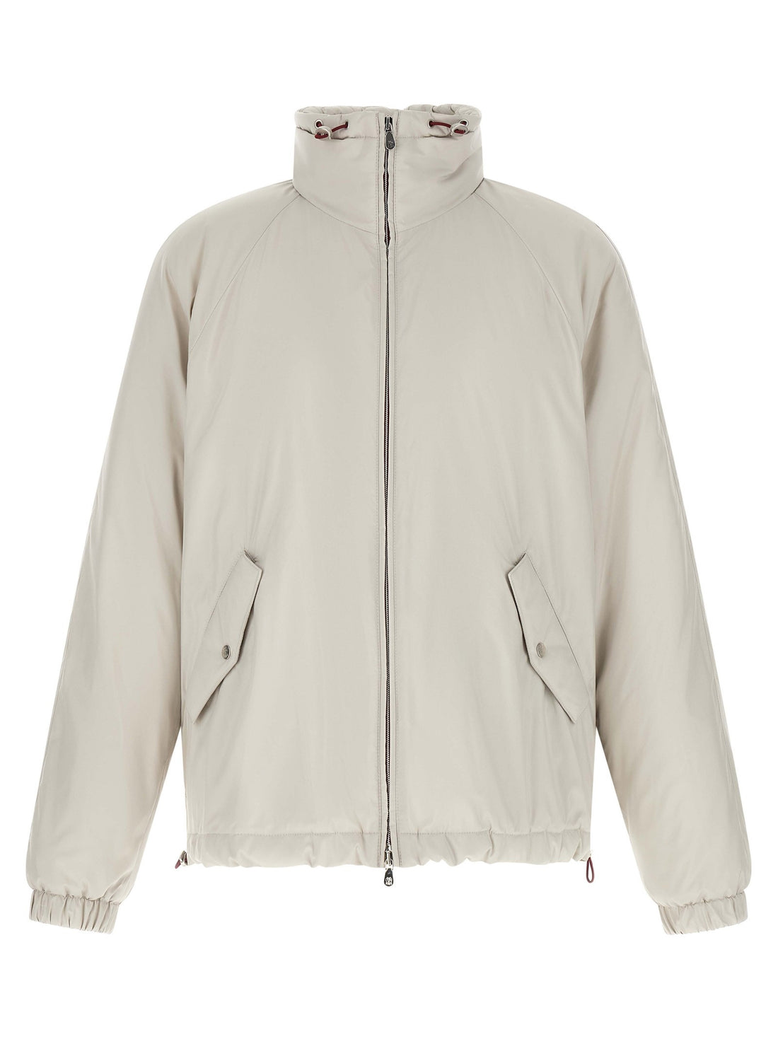 Brunello Cucinelli - Lightweight nylon jacket White