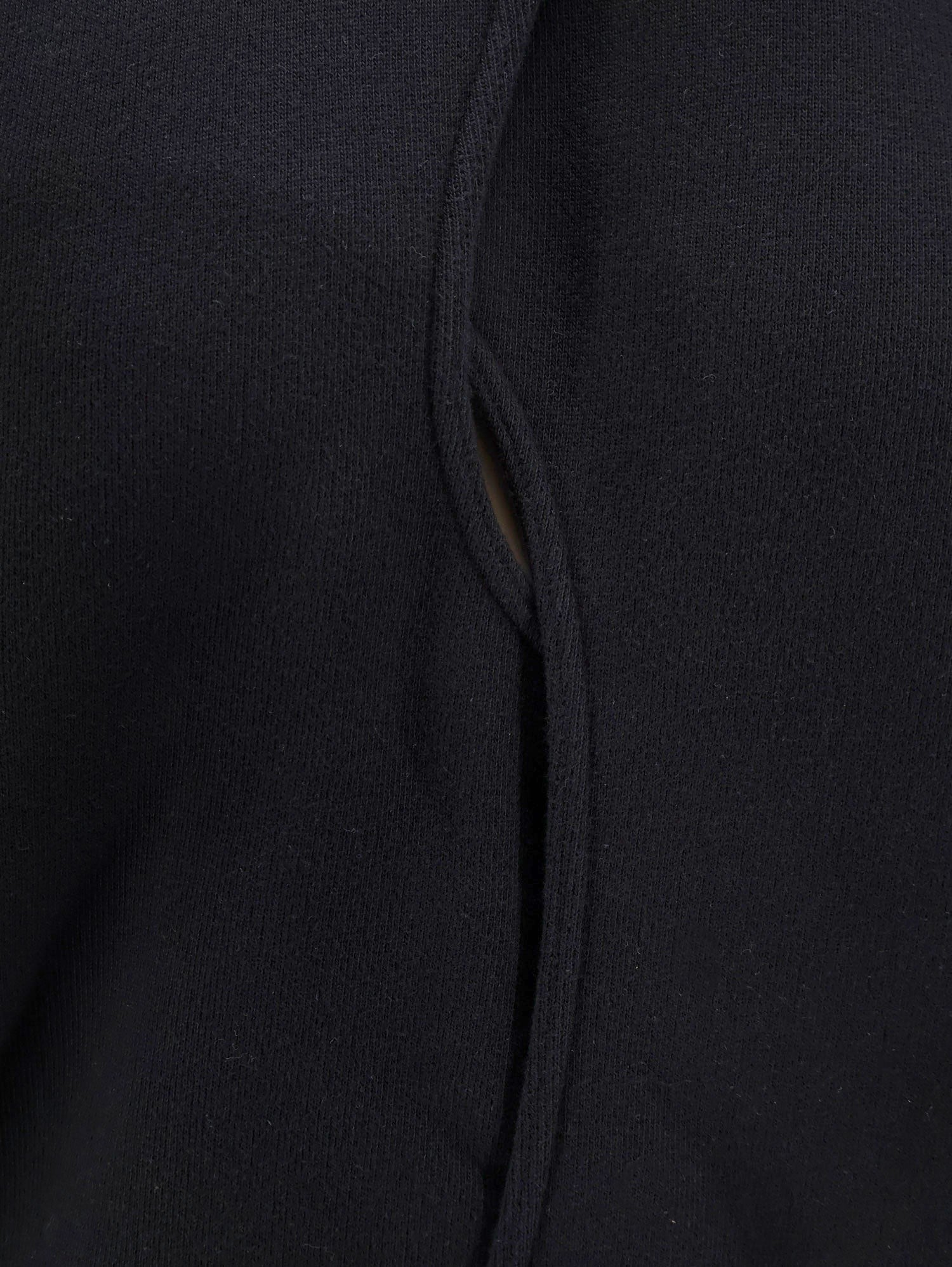 Linear organic cotton sweatshirt