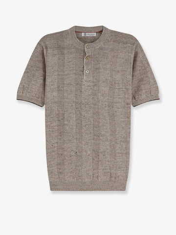 Brunello Cucinelli Brunello Cucinelli - Linen and cotton blend sweater