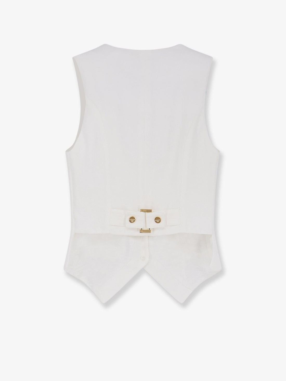 Elisabetta Franchi - Linen and viscose vest linen-and-viscose-vest_50013d00-6c32-4522-9d5c-961f99434b21