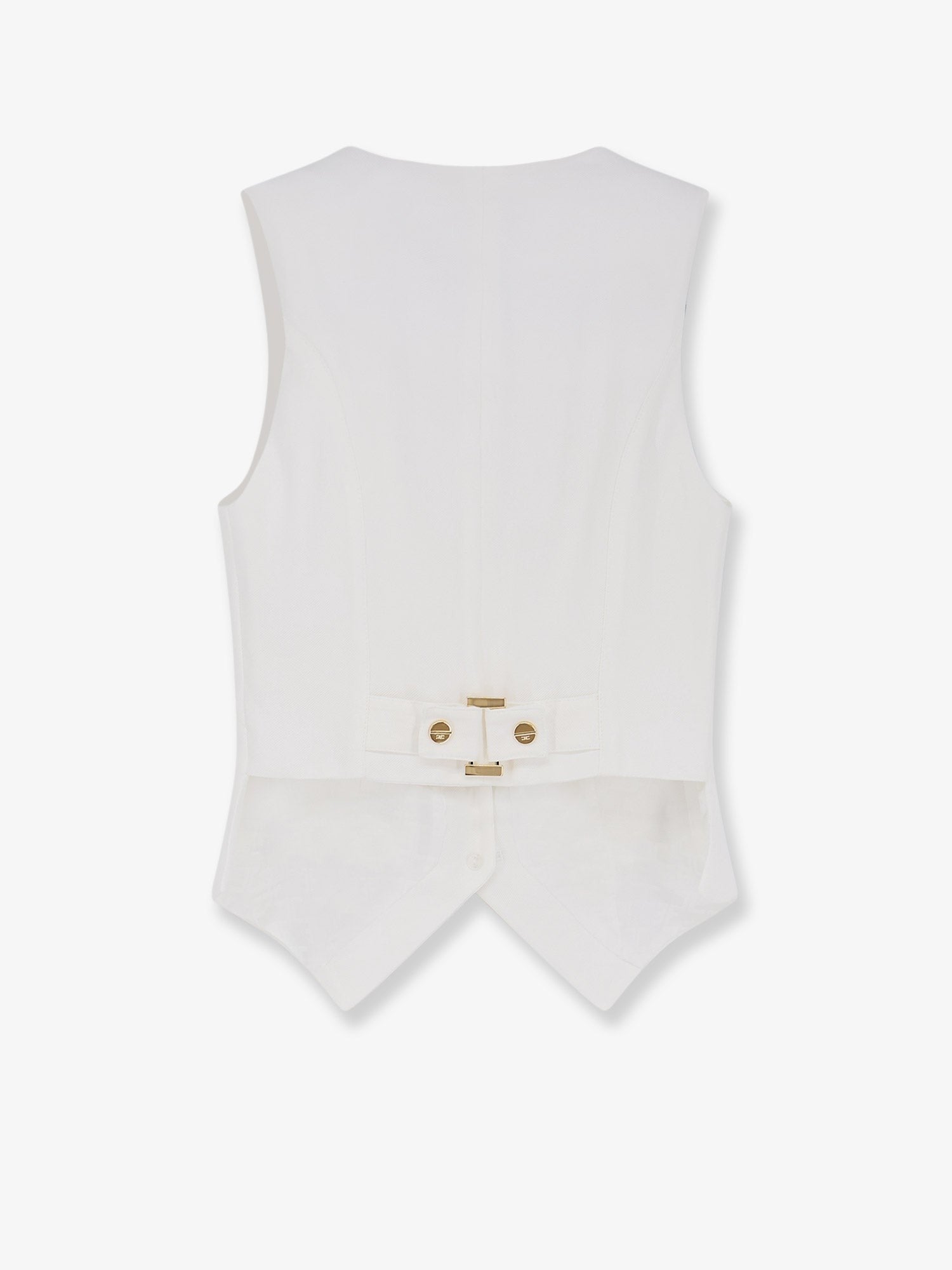 Elisabetta Franchi - Linen and viscose vest