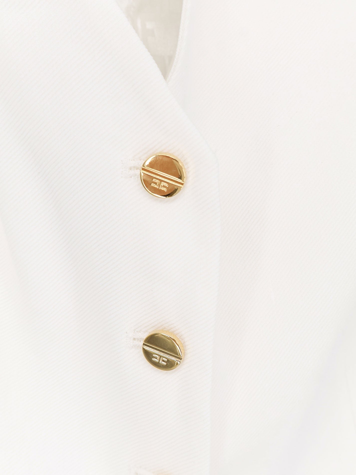Elisabetta Franchi - Linen and viscose vest