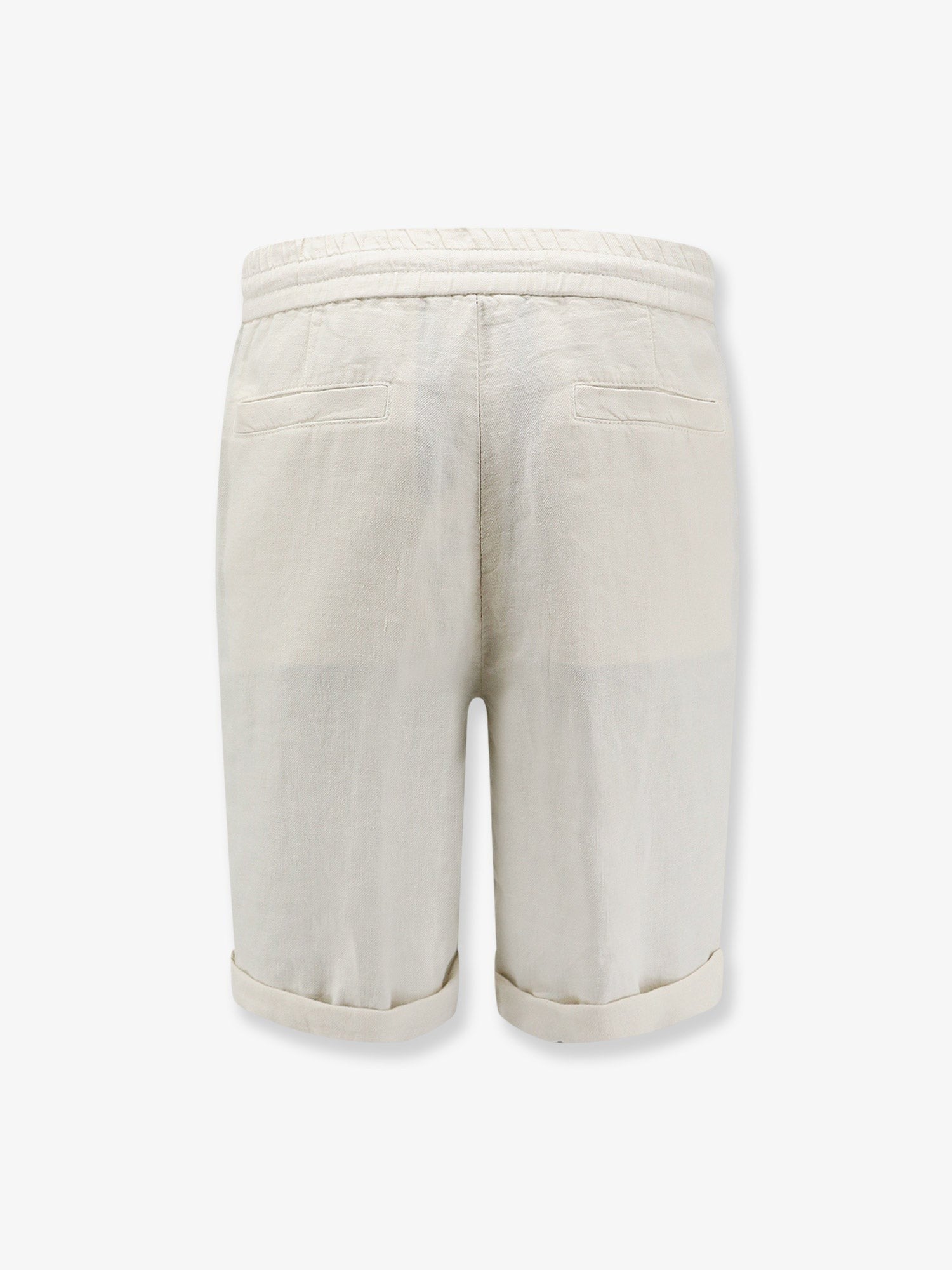 Brunello Cucinelli Brunello Cucinelli - Linen bermuda shorts with drawstring