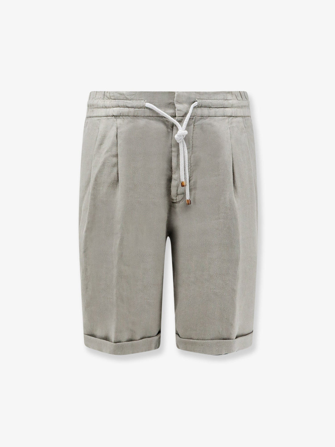Brunello Cucinelli Brunello Cucinelli - Linen bermuda shorts with drawstring