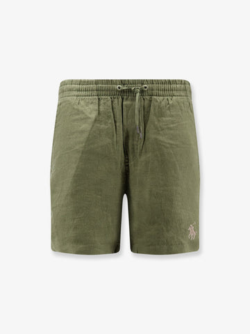 Polo Ralph Lauren - Linen bermuda shorts with embroidered logo linen-bermuda-shorts-with-embroidered-logo_31da201e-e983-4e19-bd66-984338a0a3c9