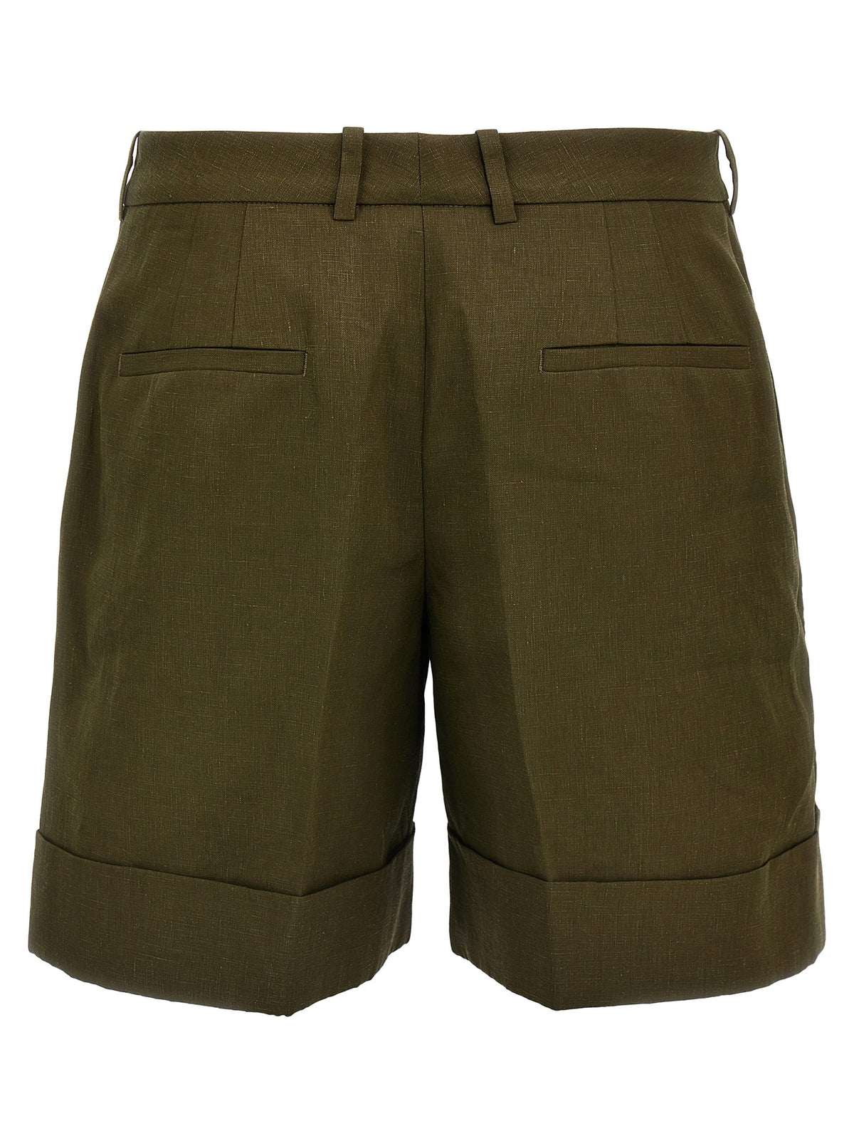 JIL SANDER - Linen bermuda shorts linen-bermuda-shorts