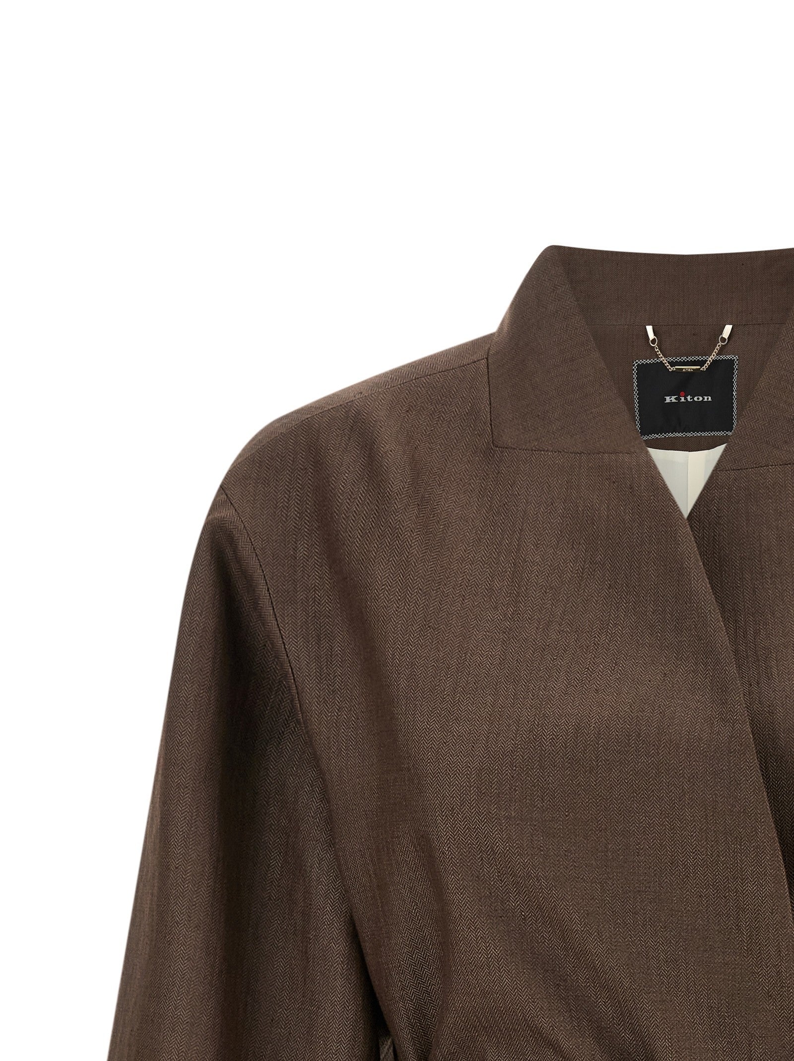 KITON - Linen blend blazer linen-blend-blazer