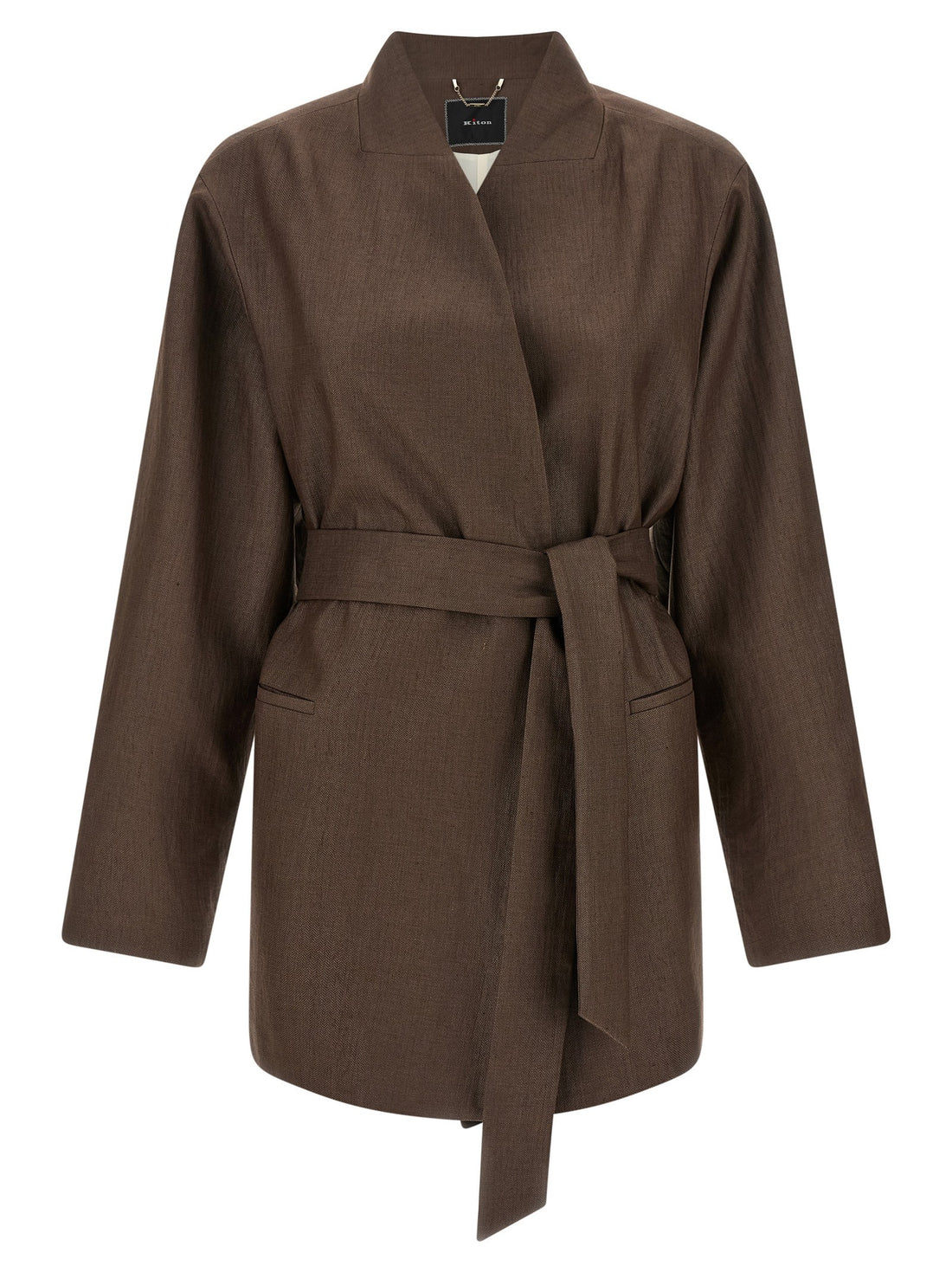 KITON - Linen blend blazer linen-blend-blazer_e4072e3f-37d0-443c-a9cb-15ce255c4505