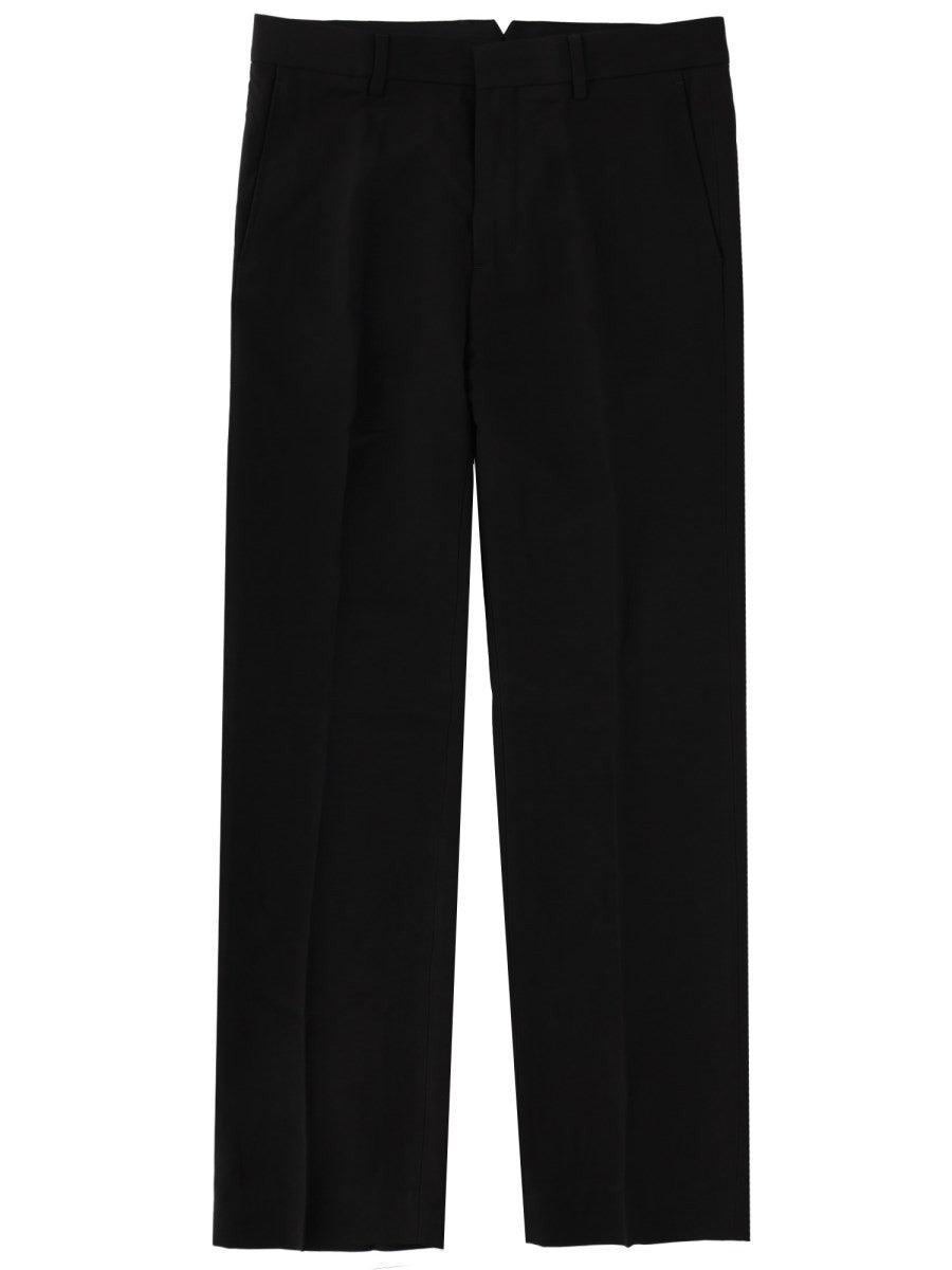 AMI PARIS AMI PARIS - LINEN BLEND STRAIGHT PANTS