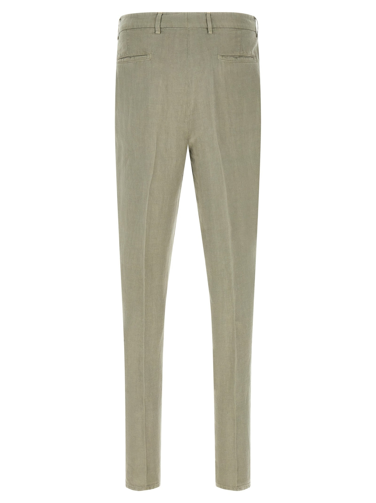 Brunello Cucinelli - Linen gabardine trousers