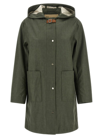 Herno - Linen raincoat
