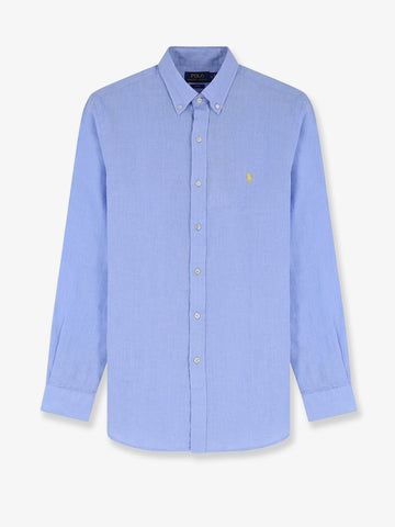 Linen shirt with embroidered logo on the front linen-shirt-with-embroidered-logo-on-the-front_8a3e874b-f93e-4dc1-a2b1-dbff99e14985