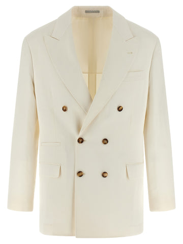 Brunello Cucinelli - Linen silk blazer