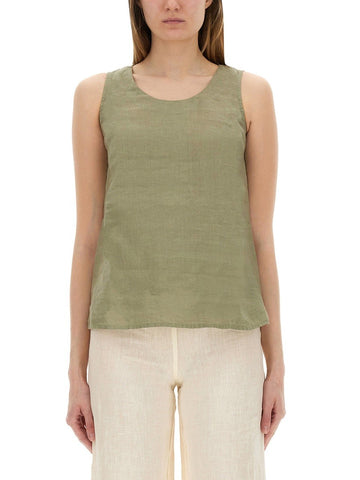 120% LINO - LINEN TOP