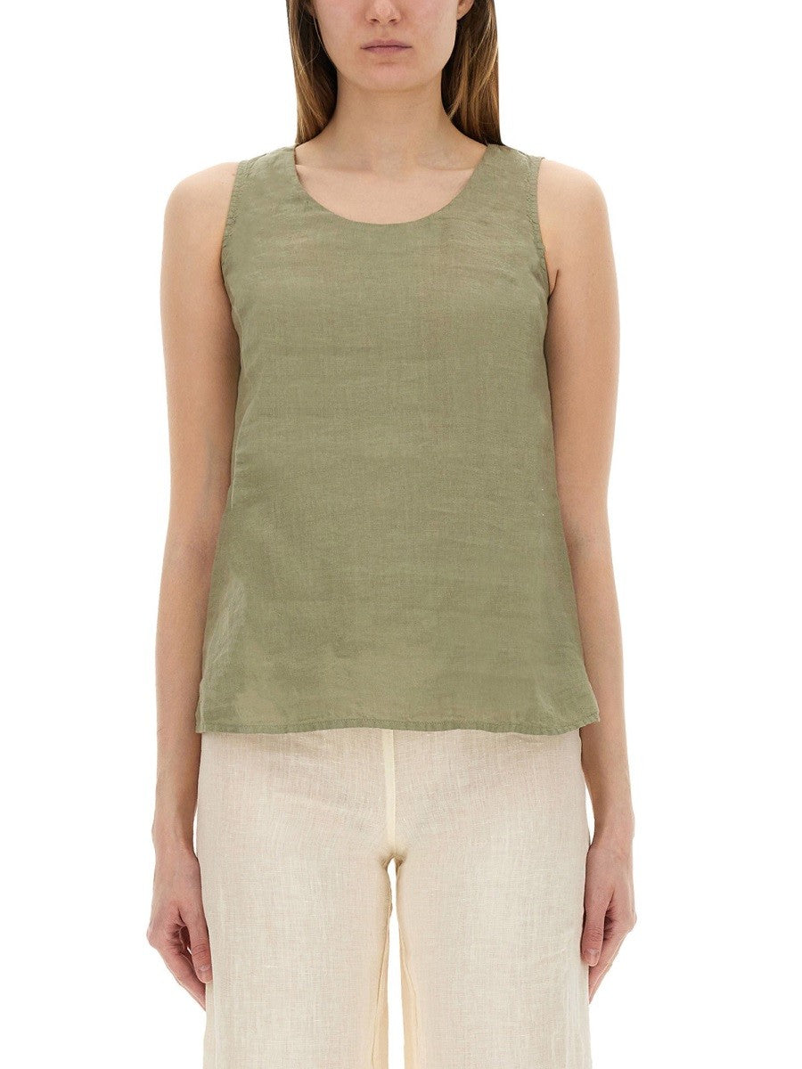 120% LINO - LINEN TOP