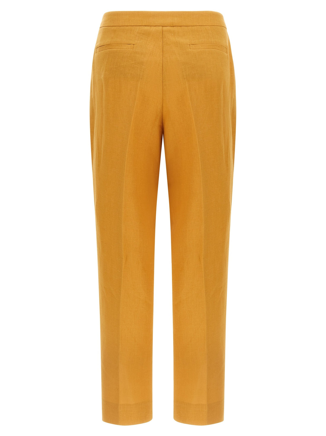 Herno - Linen trousers orange