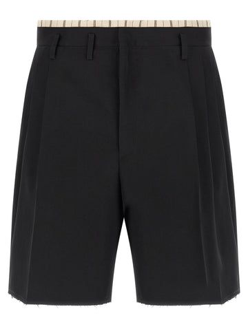 Maison Margiela - Lining insert bermuda shorts