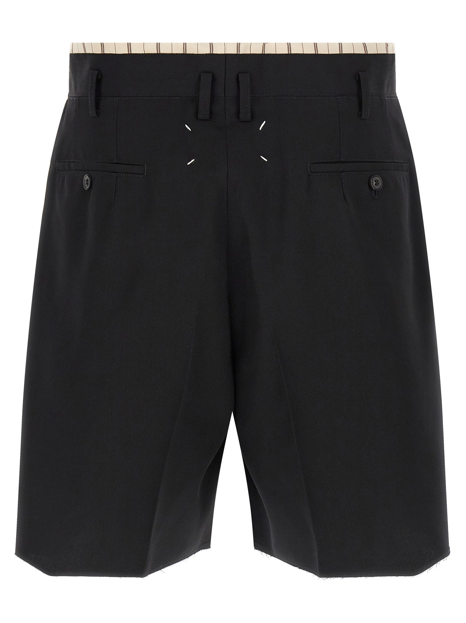 Maison Margiela - Lining insert bermuda shorts