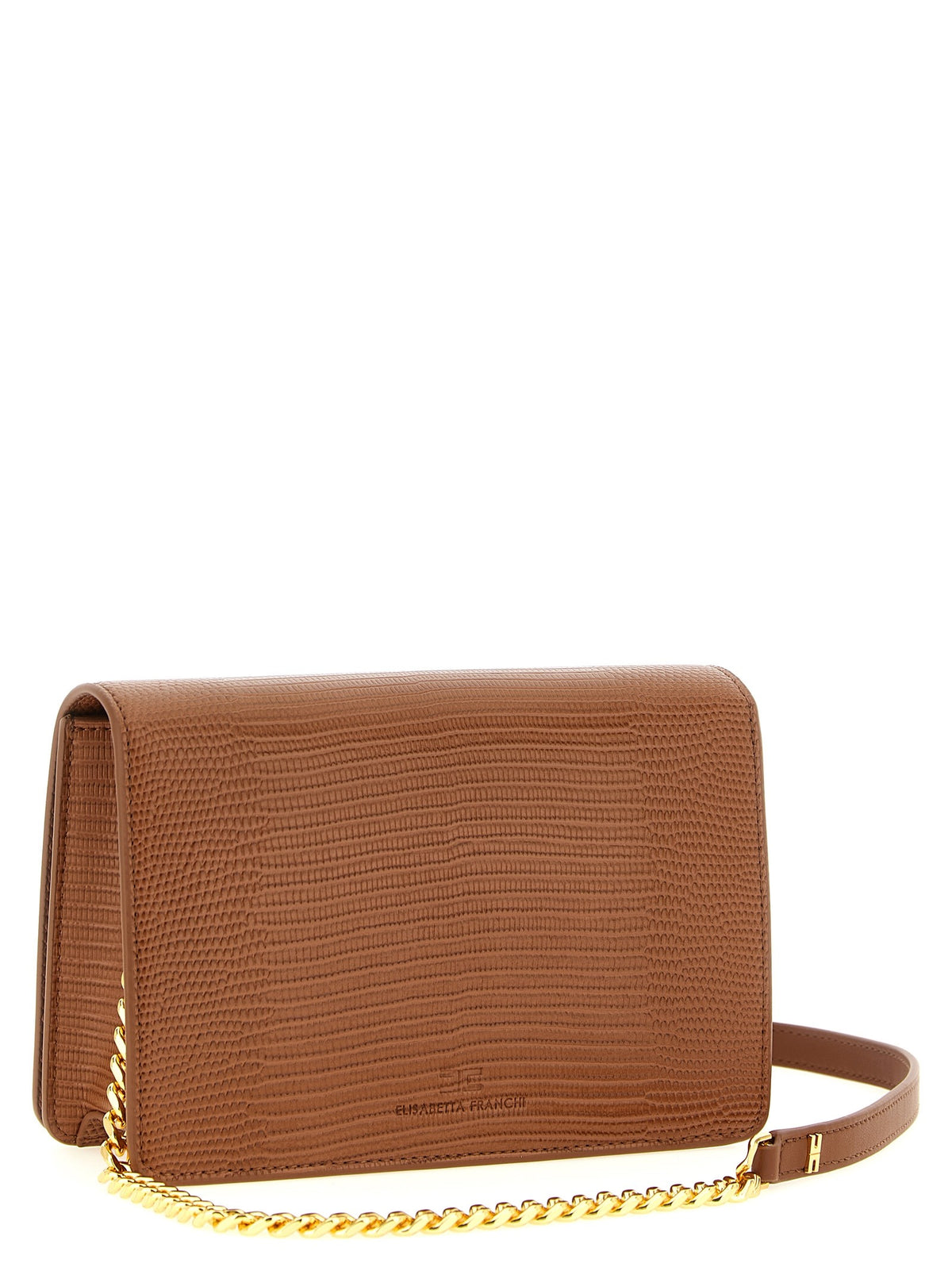 Elisabetta Franchi - Lizard print crossbody bag