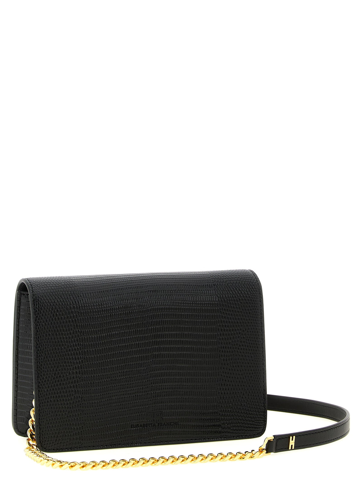 Elisabetta Franchi - Lizard print crossbody bag