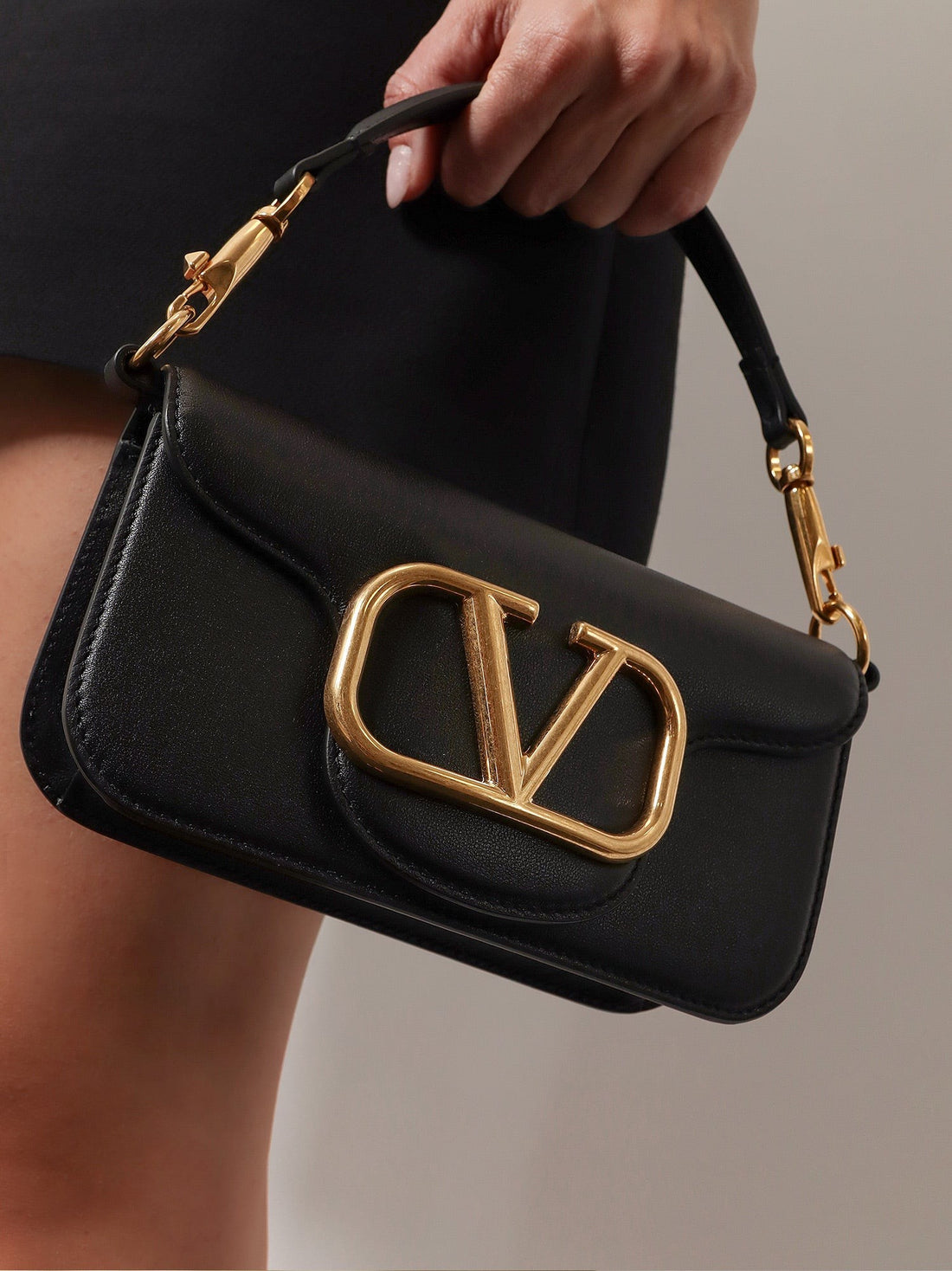 Locò leather shoulder bag