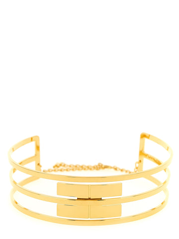 Elisabetta Franchi - Logo band necklace
