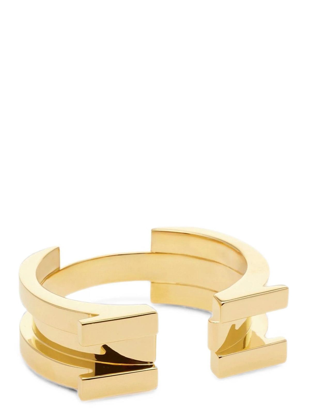 Elisabetta Franchi - Logo bangle gold U