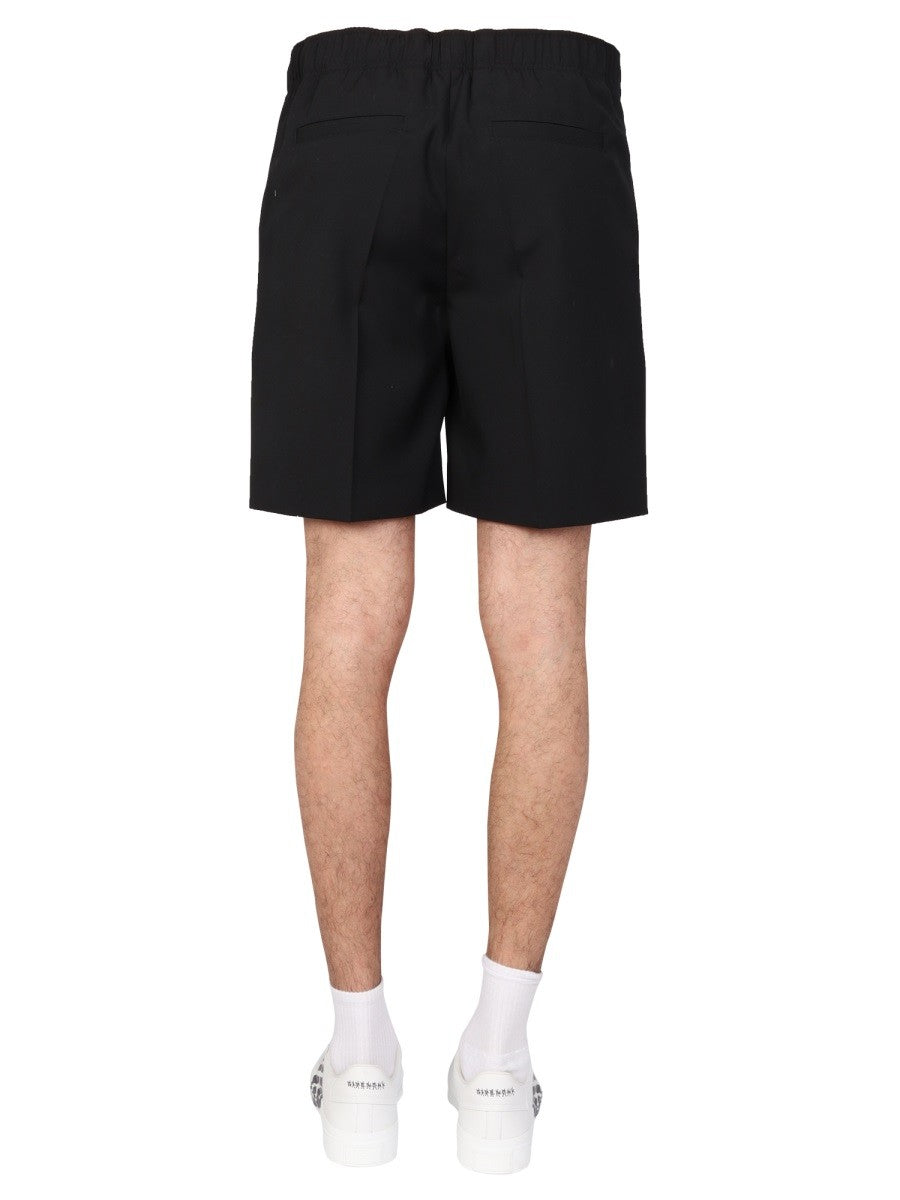 LOGO BAR BERMUDA SHORTS