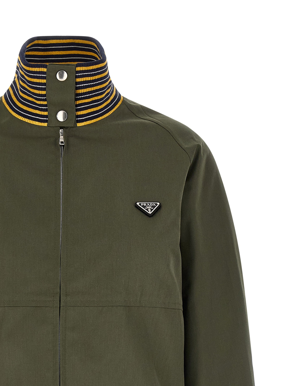 PRADA - Logo bomber jacket