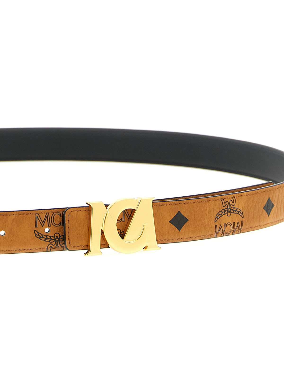 MCM - Logo buckle belt.